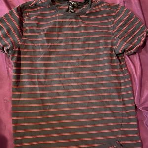 Large striped T-shirt